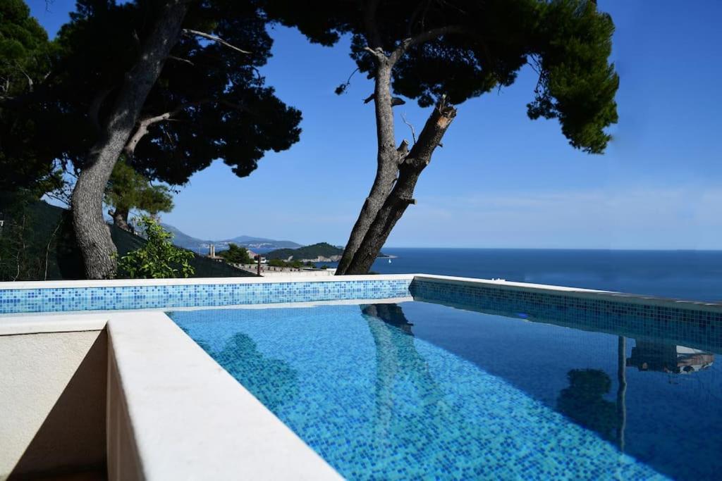Wave N' Sea Apartment With A Private Pool Ντουμπρόβνικ Εξωτερικό φωτογραφία
